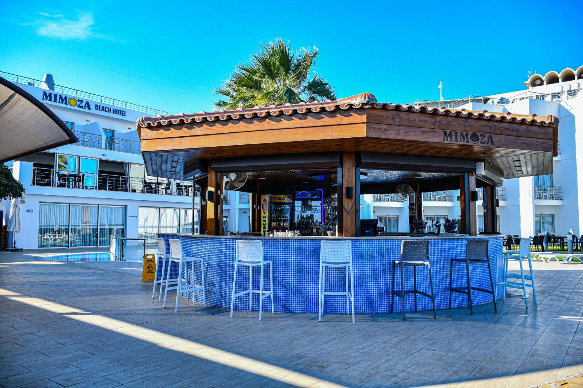 Mimoza Beach Hotel Agios Sergios Екстер'єр фото