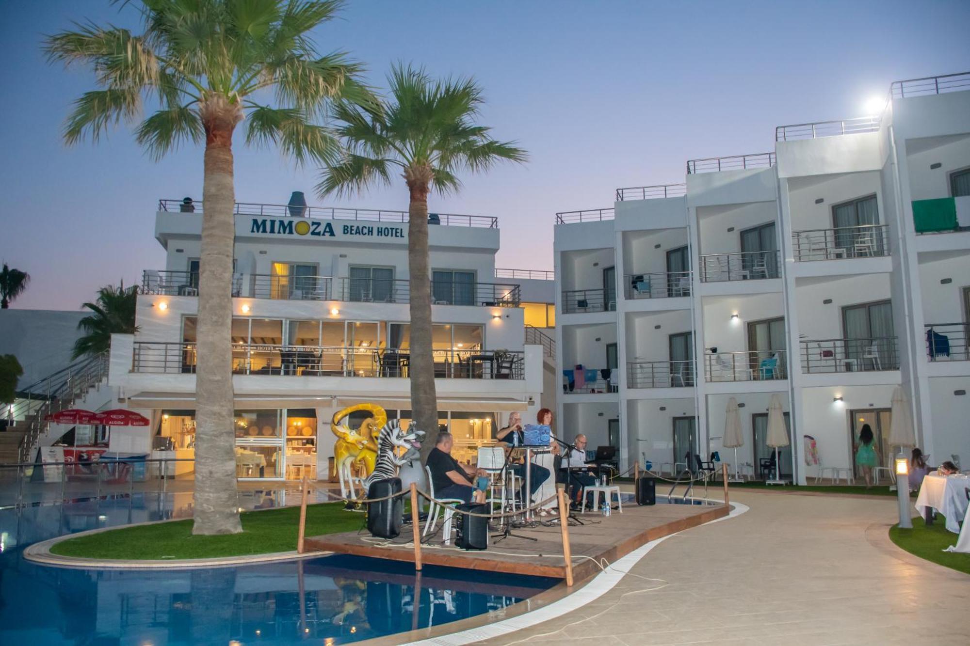 Mimoza Beach Hotel Agios Sergios Екстер'єр фото
