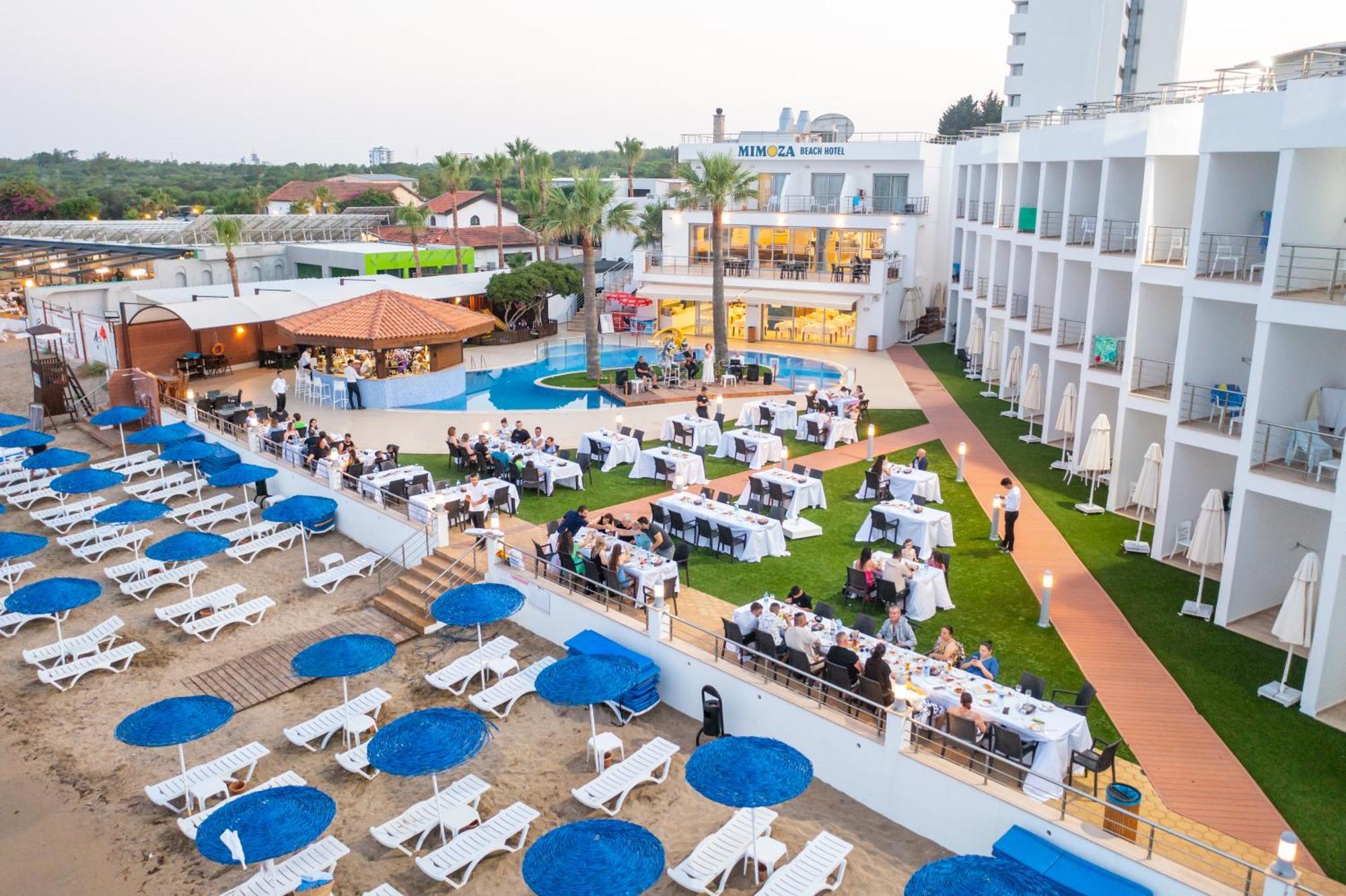 Mimoza Beach Hotel Agios Sergios Екстер'єр фото
