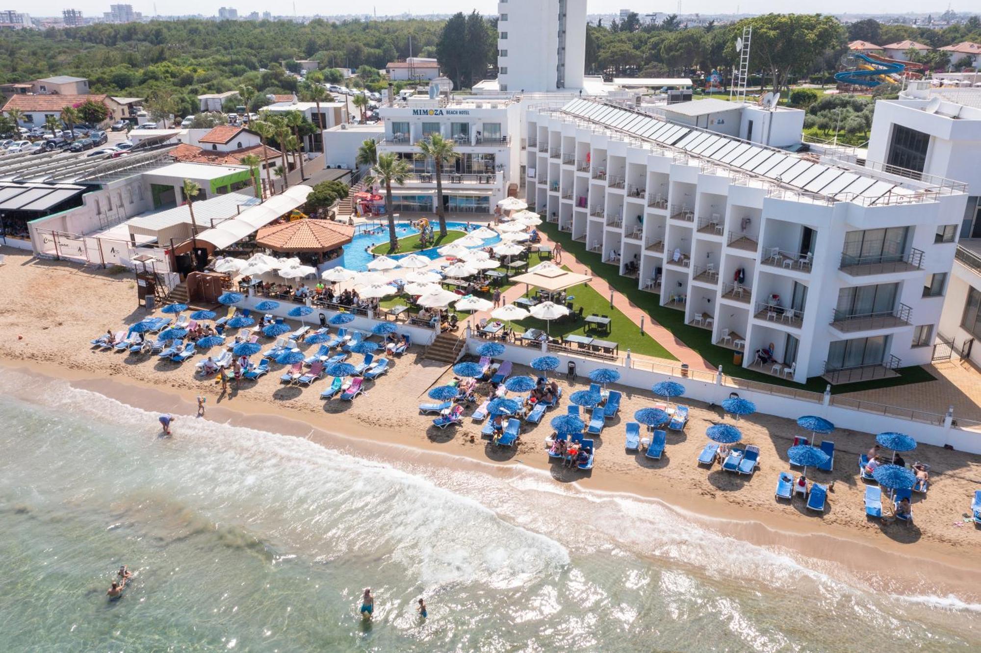 Mimoza Beach Hotel Agios Sergios Екстер'єр фото