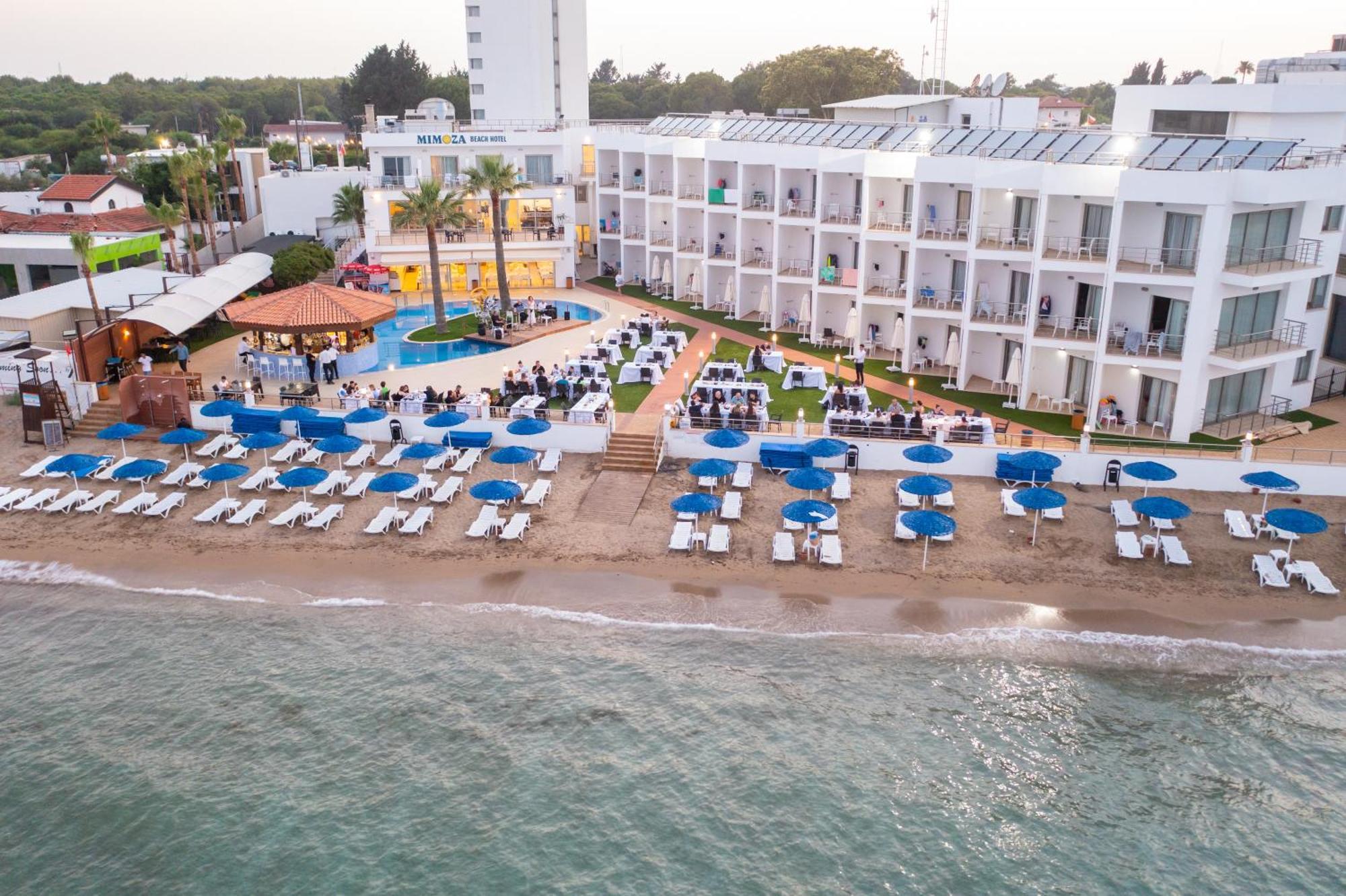 Mimoza Beach Hotel Agios Sergios Екстер'єр фото