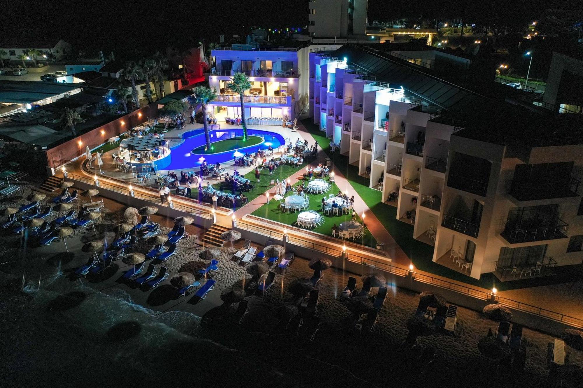 Mimoza Beach Hotel Agios Sergios Екстер'єр фото