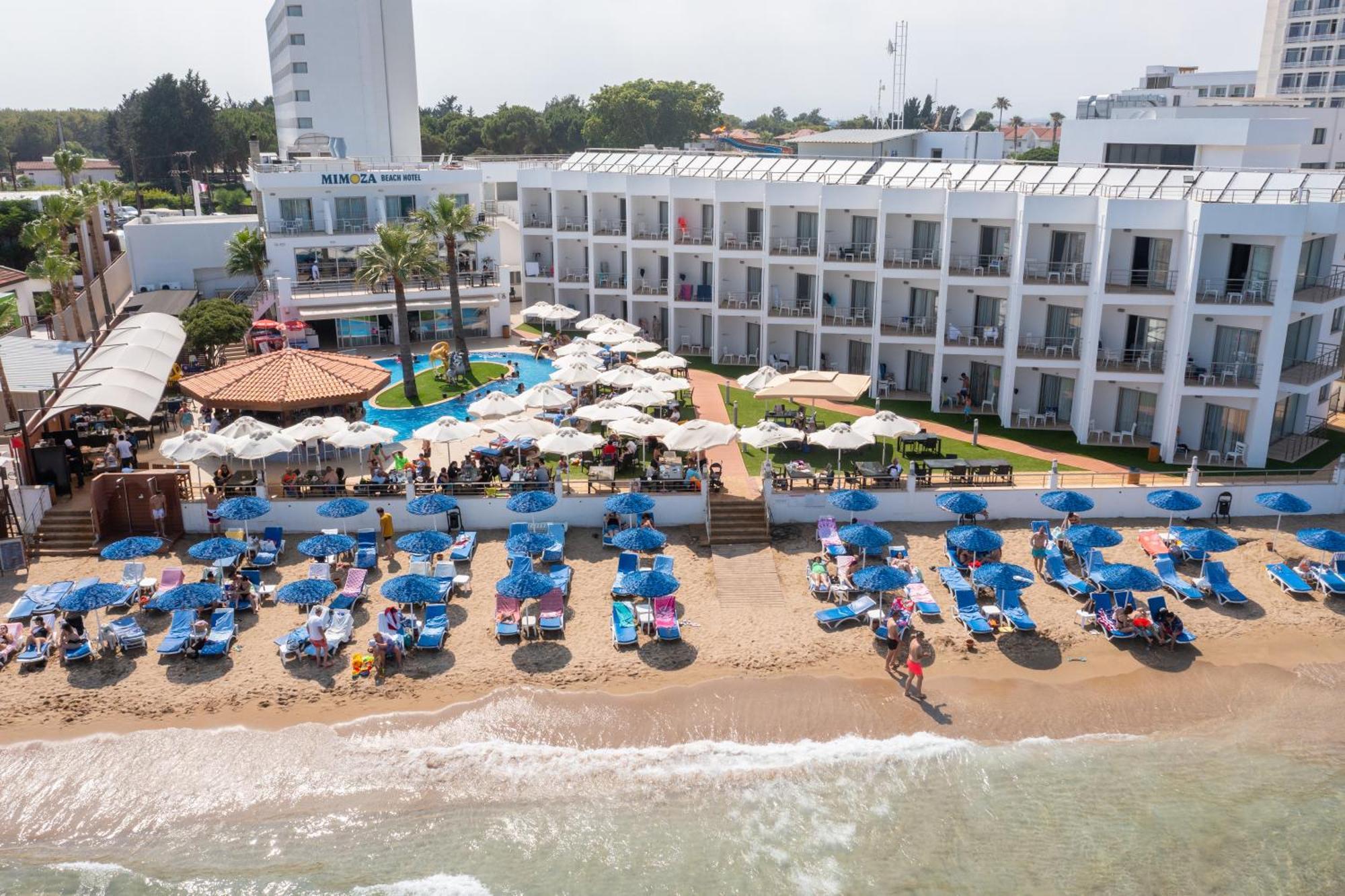 Mimoza Beach Hotel Agios Sergios Екстер'єр фото